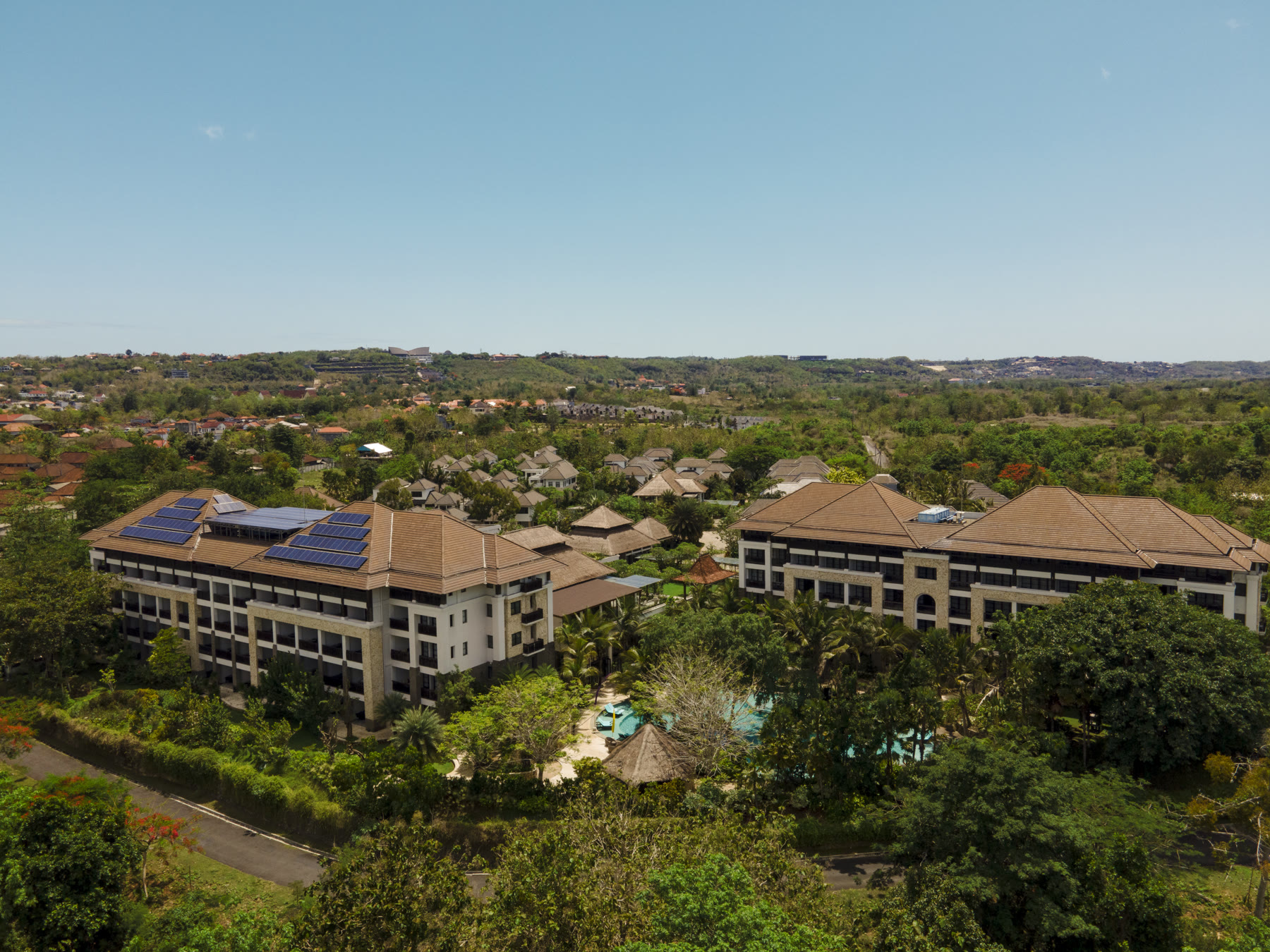 The resort among the gardens of Jimbaran